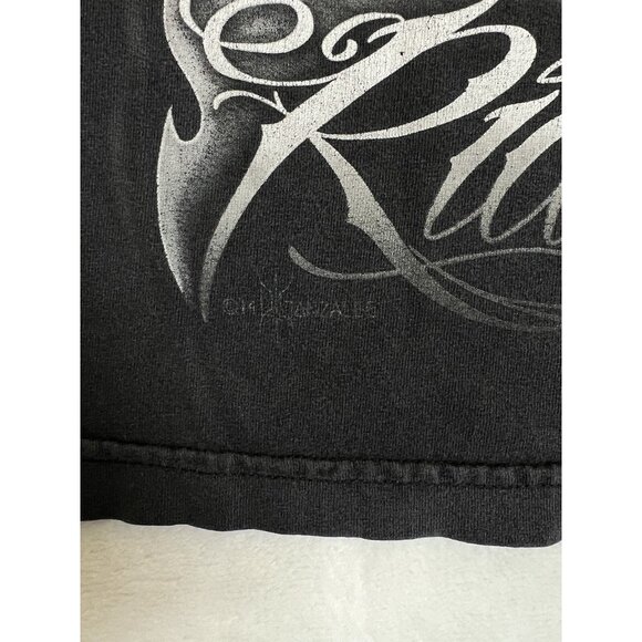 Vintage Ride or Die My Old Lady Motorcycle David Gonzales T-Shirt Size 2XL Y2K - Picture 3 of 11